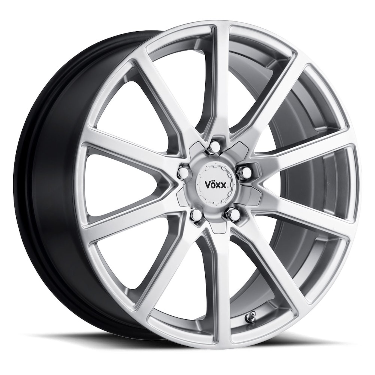 Llantas Voxx 18" x 8" con acabado plata brillante para Audi