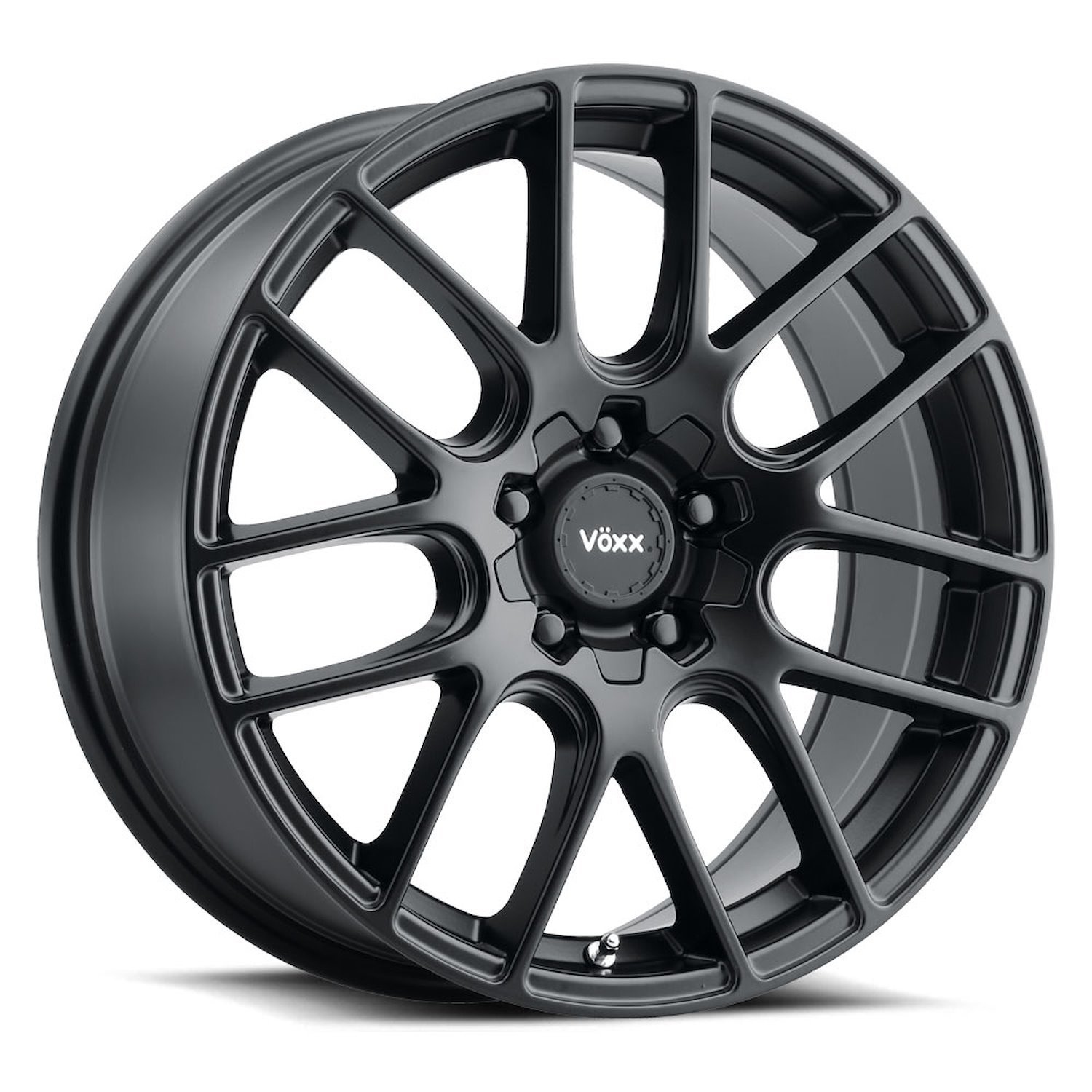 Llantas Voxx 17" x 8" con acabado negro mate para Audi