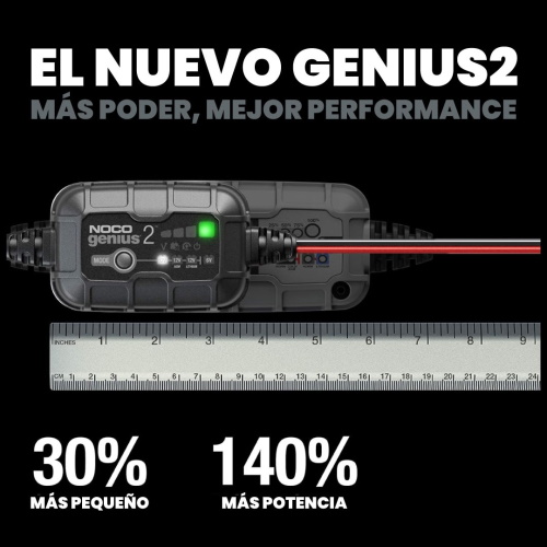 Cargador de Batería NOCO GENIUS2 - 6V / 12V - Image 2